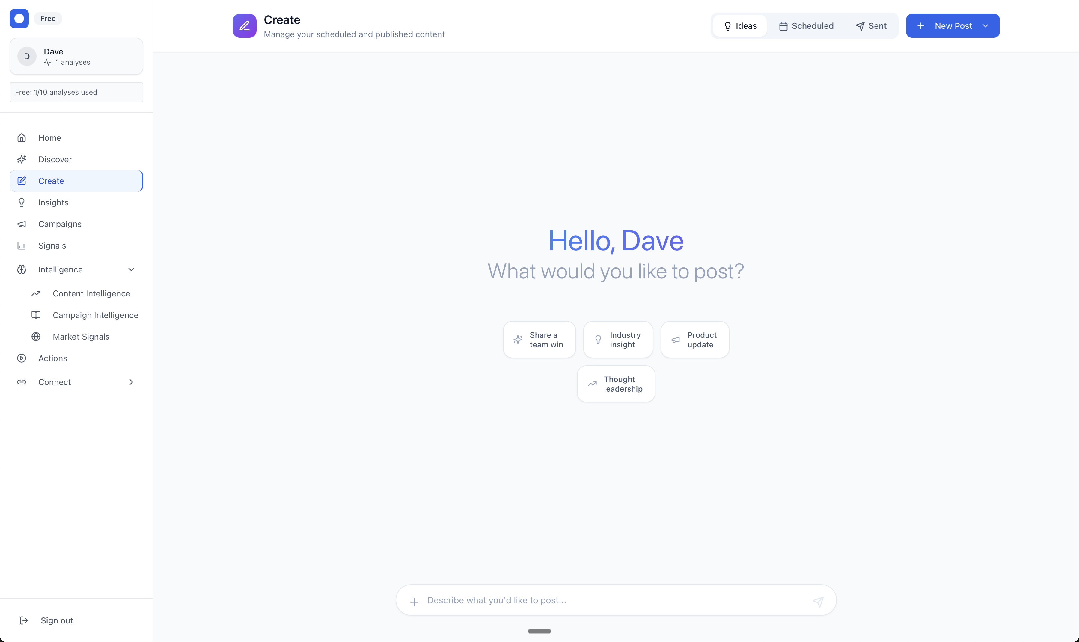 RevScope — manage your content workflow from one place